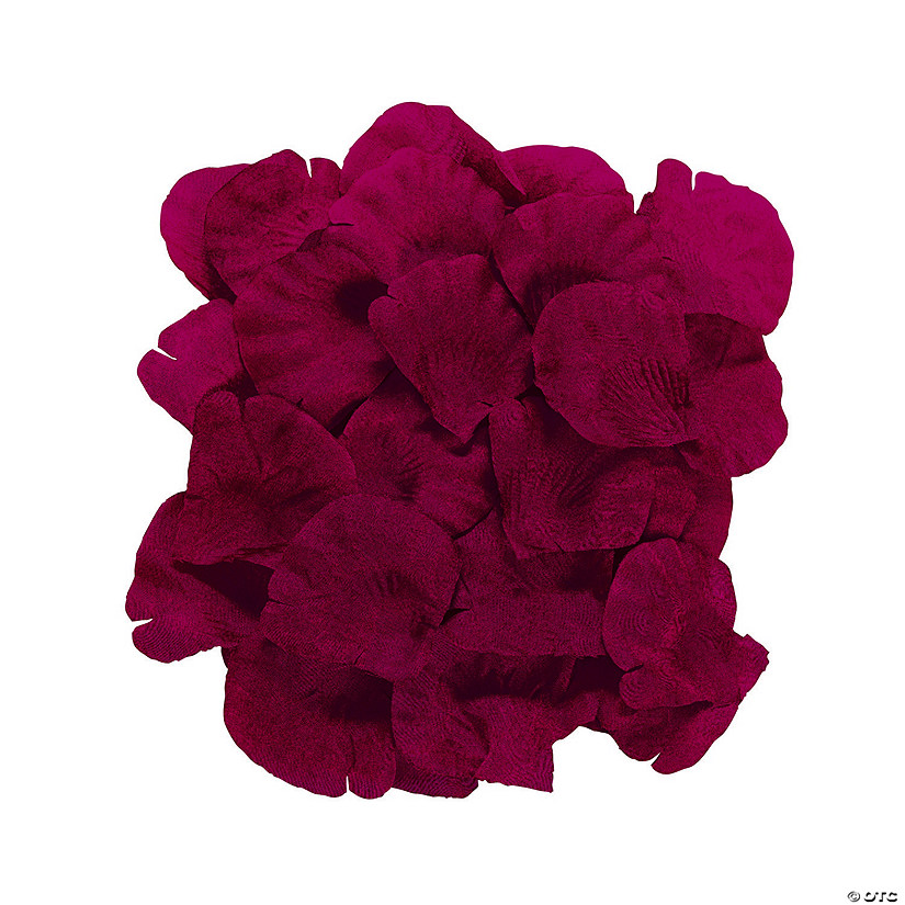 Burgundy Rose Petals - 200 Pc. Image