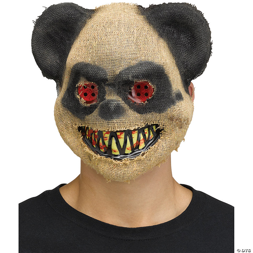 Burlap Beast Mask Bear Image