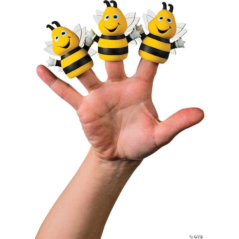 Busy Bee Finger Puppets - 12 Pc. Image
