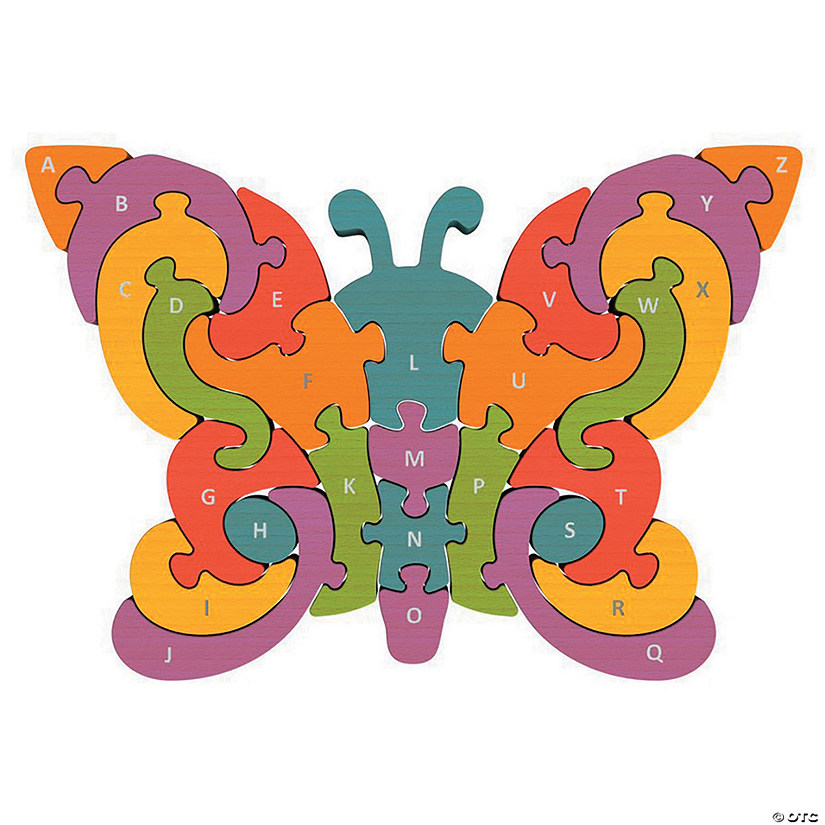 Butterfly A-to-Z Puzzle Image