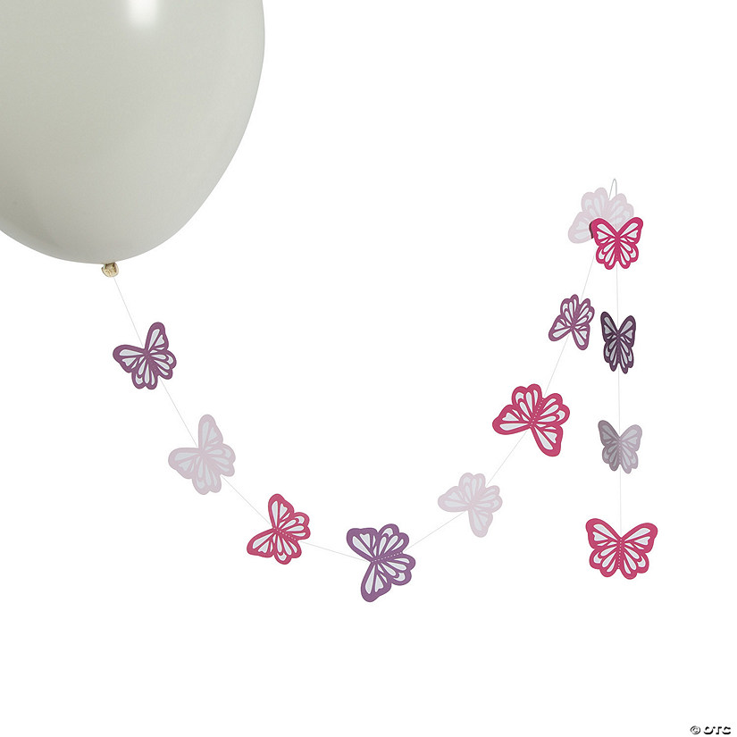 Butterfly Balloon Tails - 6 Pc. Image