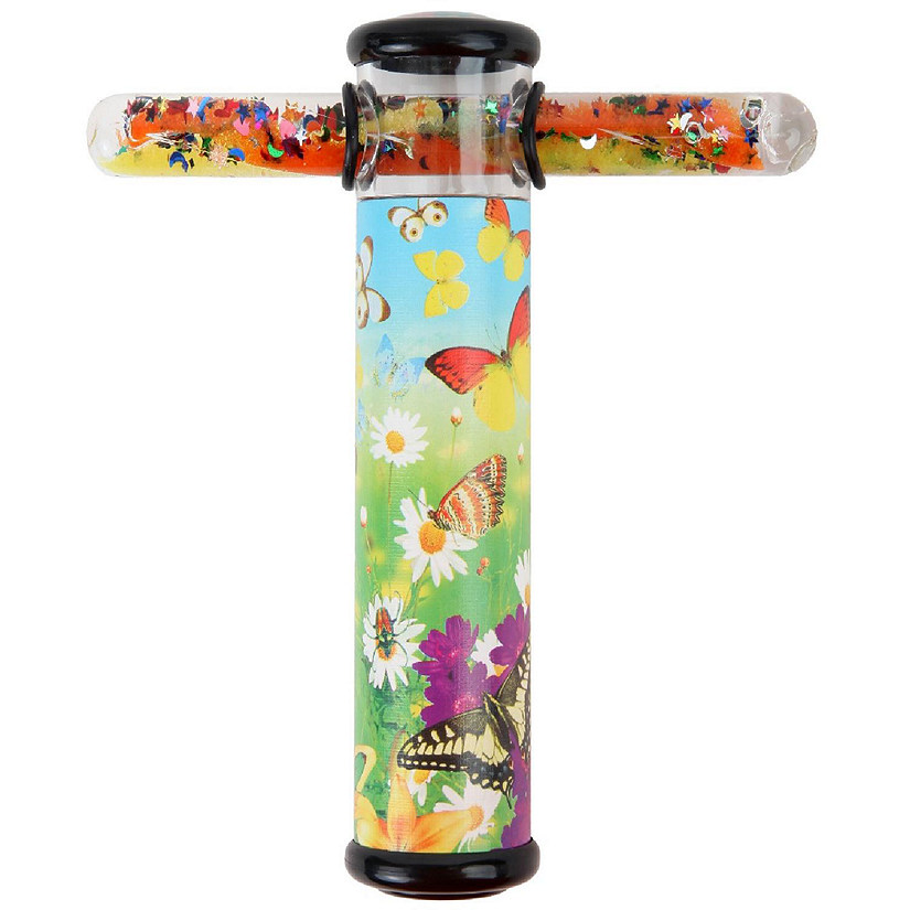 Butterfly Kaleidoscope Glitter Wand Image