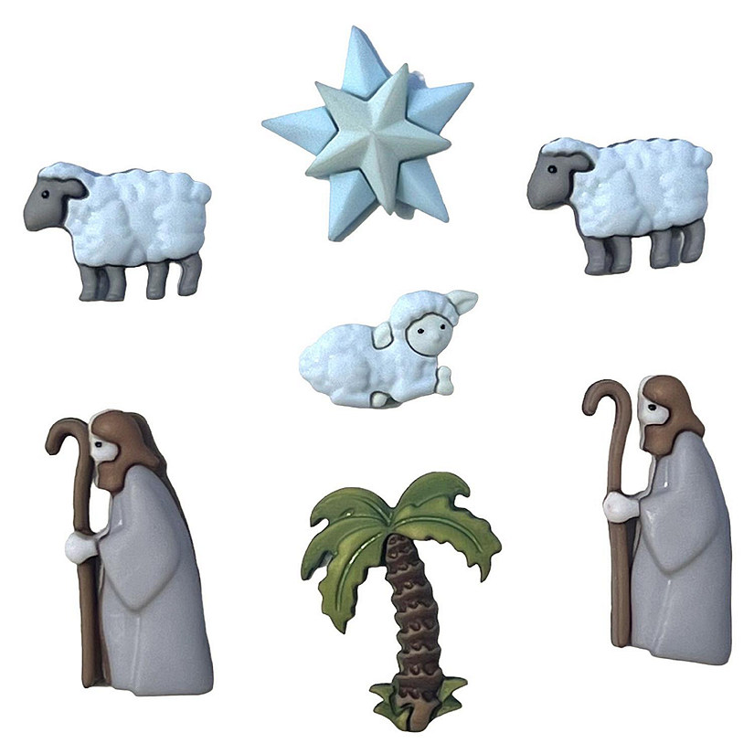 Buttons Galore Christmas Themed Buttons-Shepherd's Flock Image