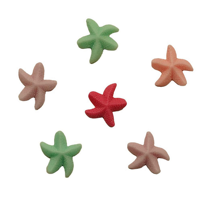 Buttons Galore Flatback Embellishments for Crafts - Sea Stars - 15 Pieces Image
