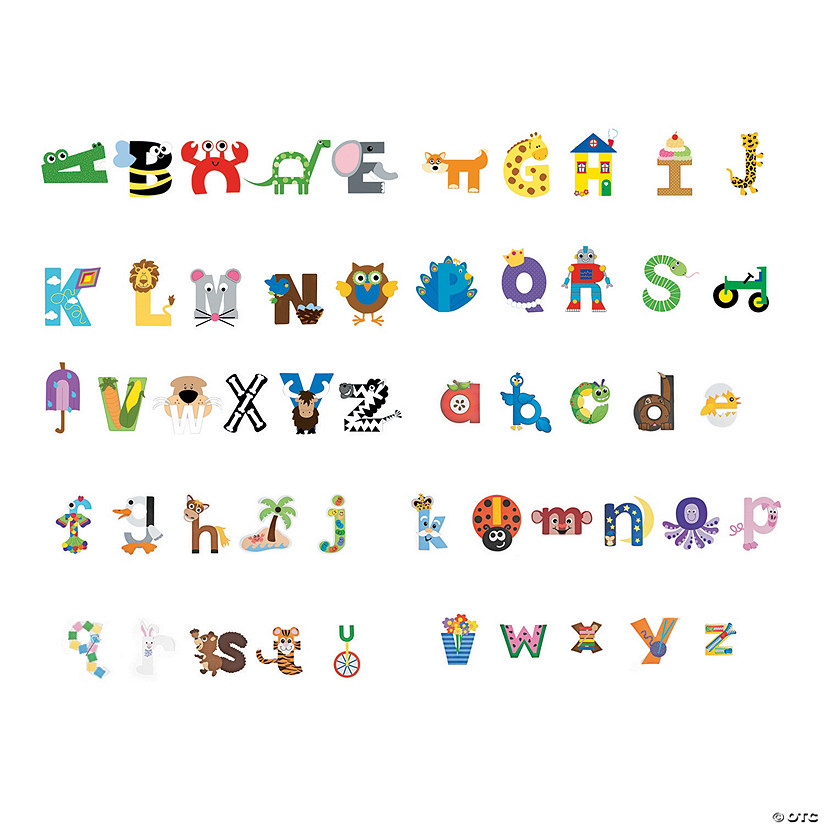 Buy All & Save Upper & Lowercase Letters Educational Craft Kit  - 624 Pc. Image