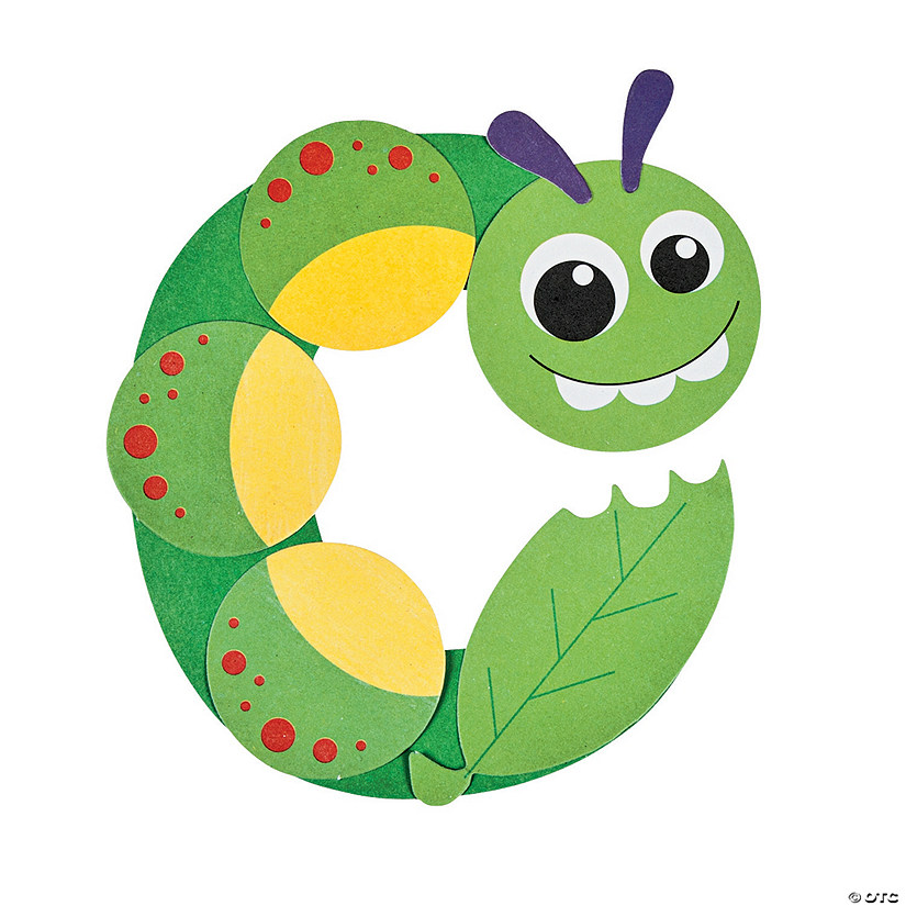  C Is For Caterpillar Lowercase Letter C Craft Kit Discontinued