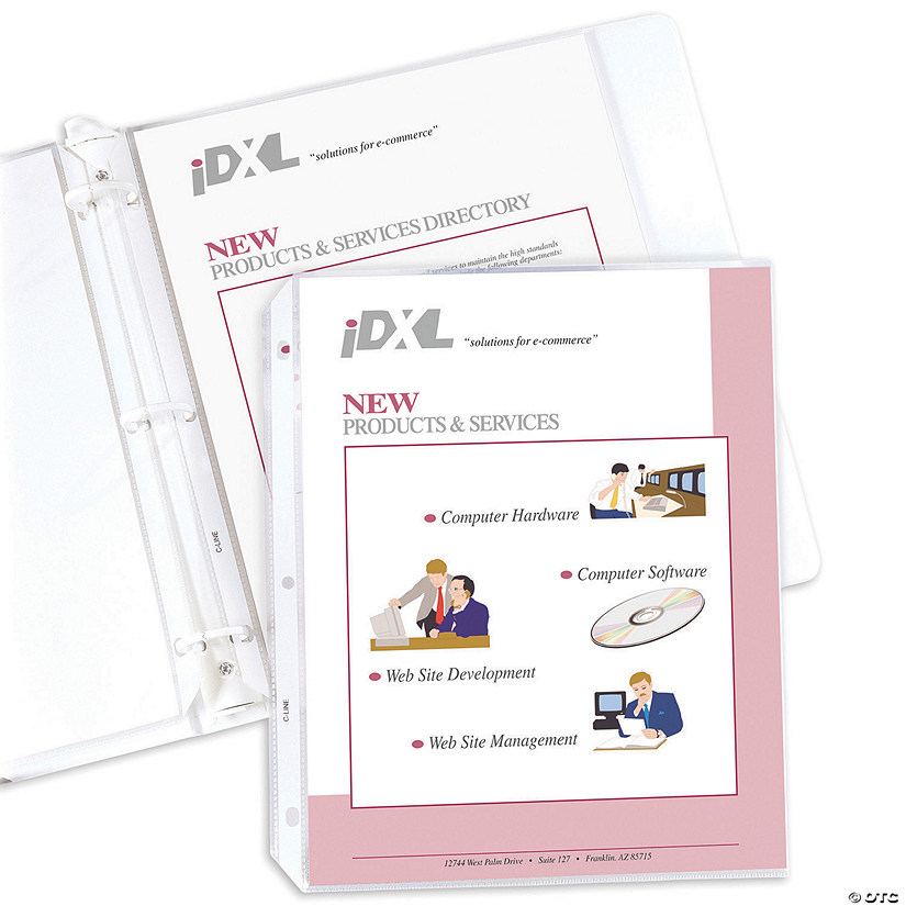 C-Line&amp;#174; Heavyweight Sheet Protectors, 200 Pack Image