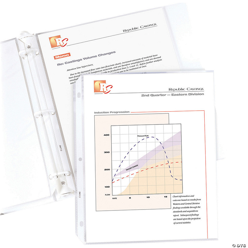C-Line&amp;#174; Standard Sheet Protectors, 100 Pack Image