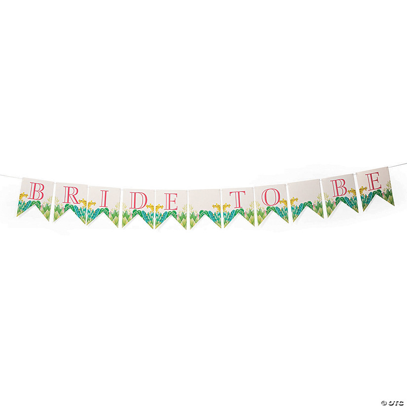 Cactus Bridal Shower Garland Oriental Trading