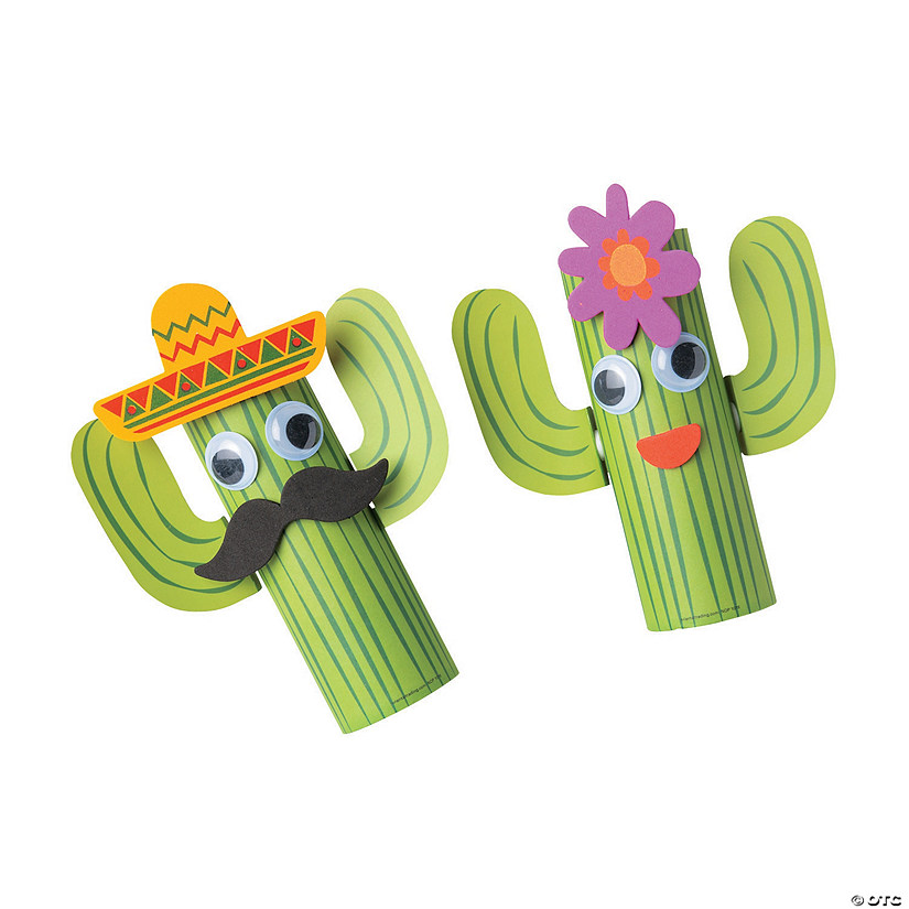 Cactus Craft Roll Craft Kit - Makes 12 Image