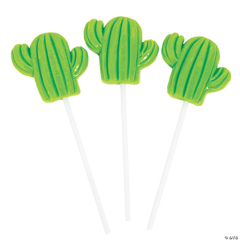 Cactus Lollipops - 12 Pc. Image