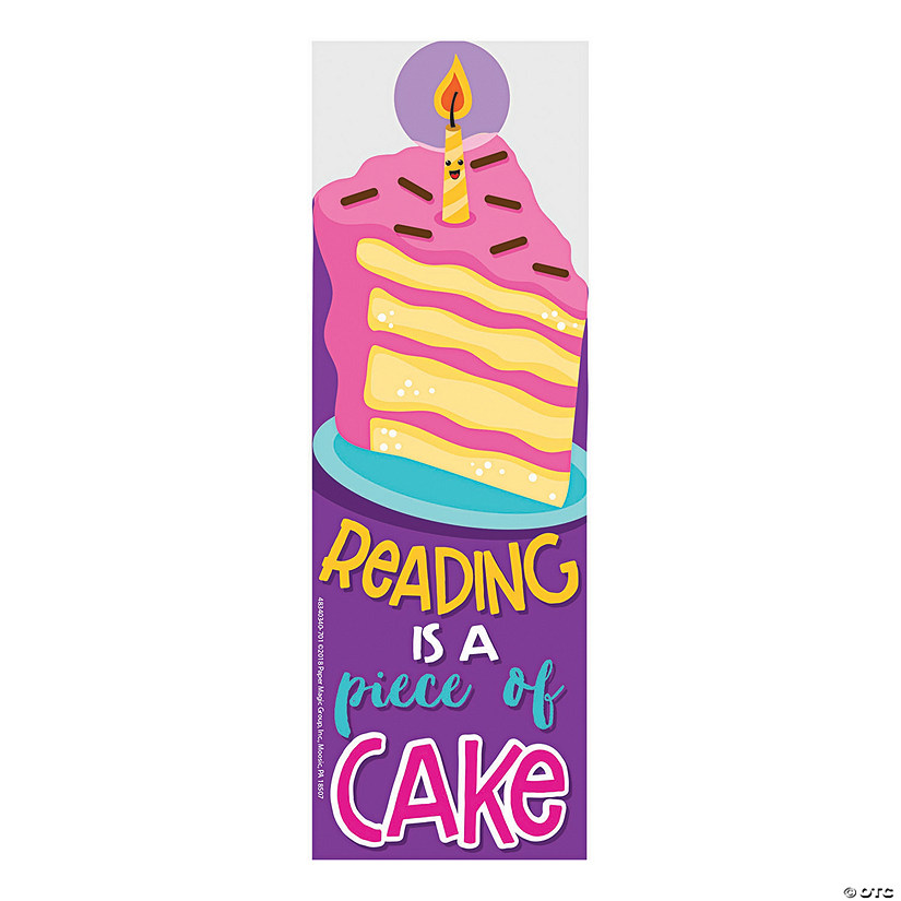 Cake-Scented Bookmarks - 24 Pc. Image
