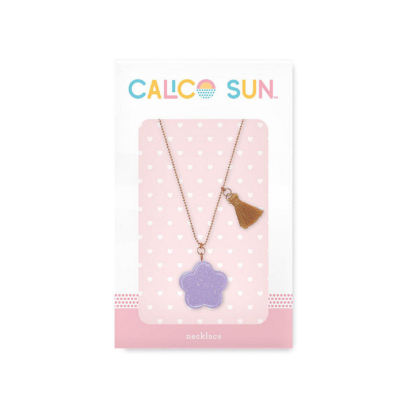 Calico Sun Lily Necklace Bloom