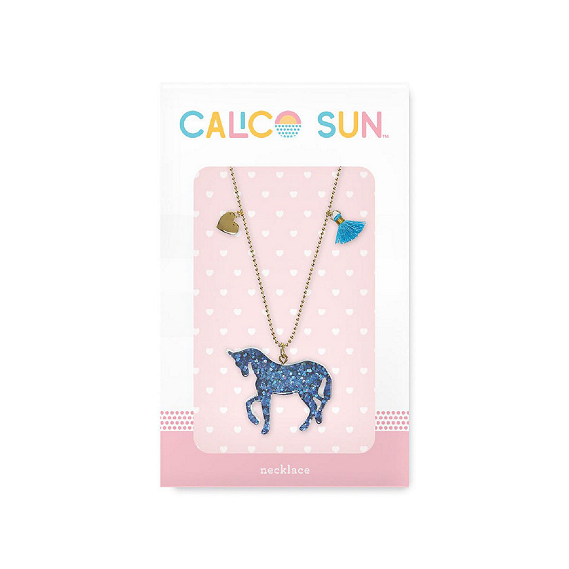 CALICO SUN Lucy Necklace - Unicorn Image