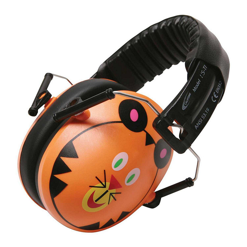 Califone Hush Buddy HS-TI Earmuff Hearing Protector, Over-Ear, Tiger Image