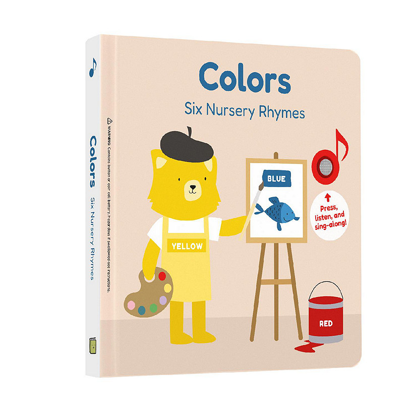 Cali's Books Colors Songs Learning Sound Book  Preschool Toy Image