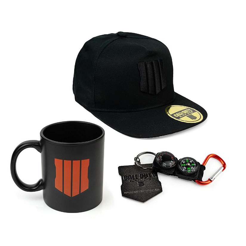 Call of Duty Black Ops 4 Gift Set  Logo Snapback Cap  Compass Image