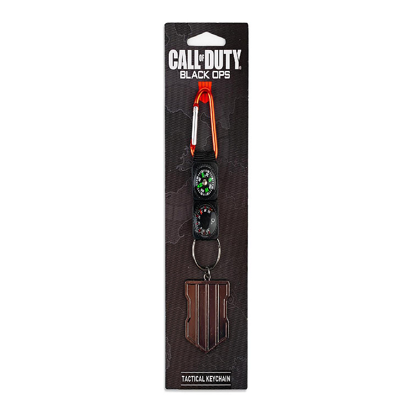 Call of Duty: Black Ops 4 Logo & Keychain Compass Set  Includes Thermometer Image