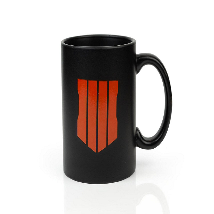 Call of Duty: Black Ops 4 Shield Icon Ceramic Coffee Mug  Holds 12 Ounces Image
