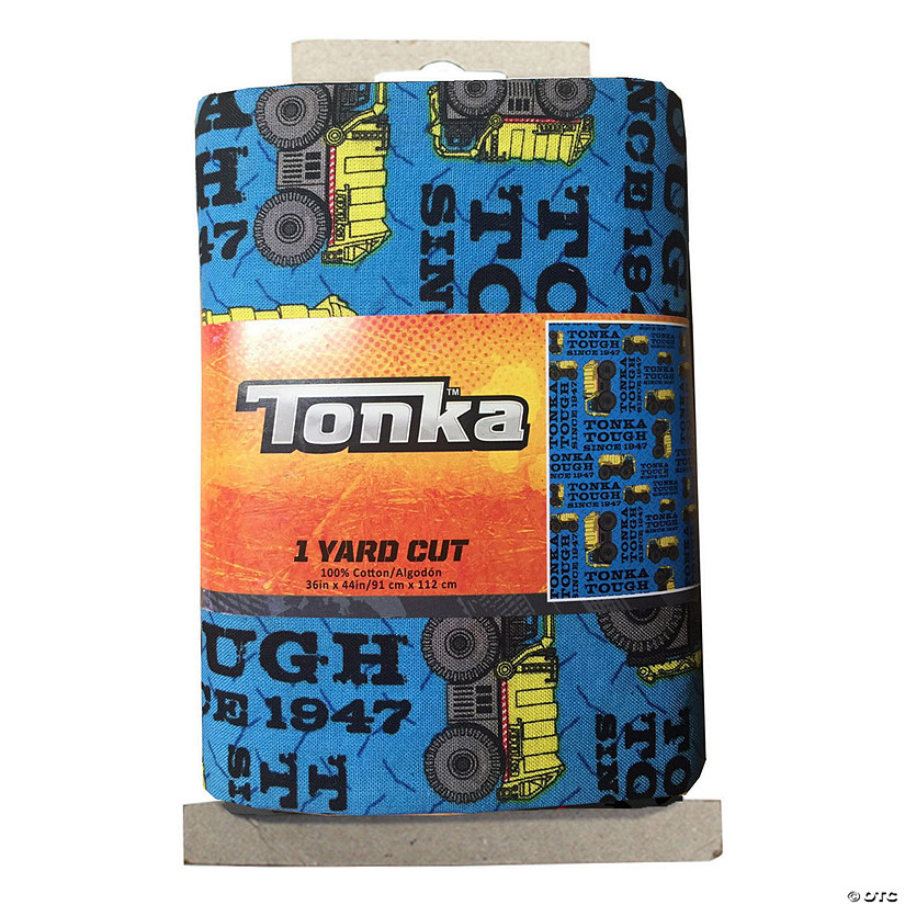 Camelot Cotton Fabrics Tonka Precut Yard Truck Tough 4pc Image