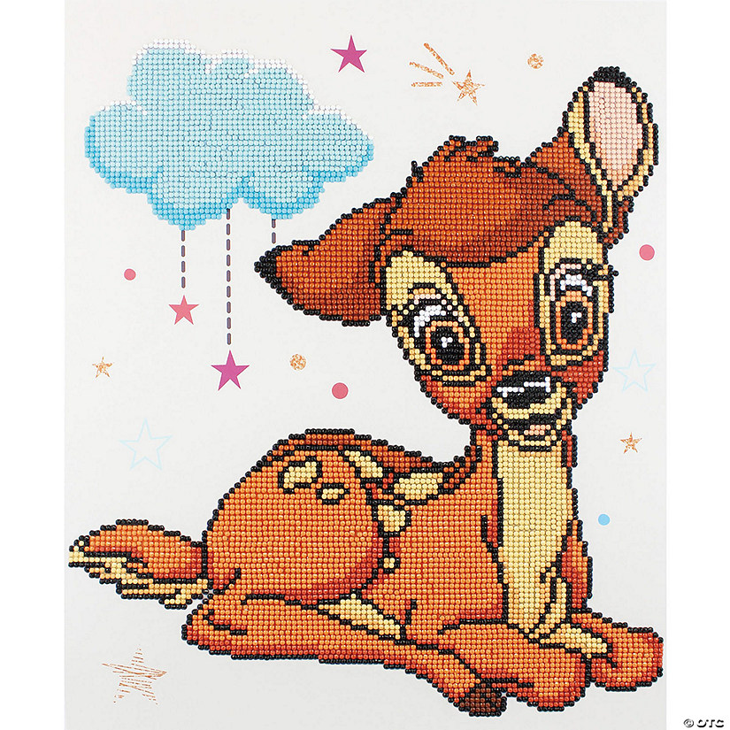 Camelot Dots Diamond Painting Kit Intermediate Disney Classic Bambi Image