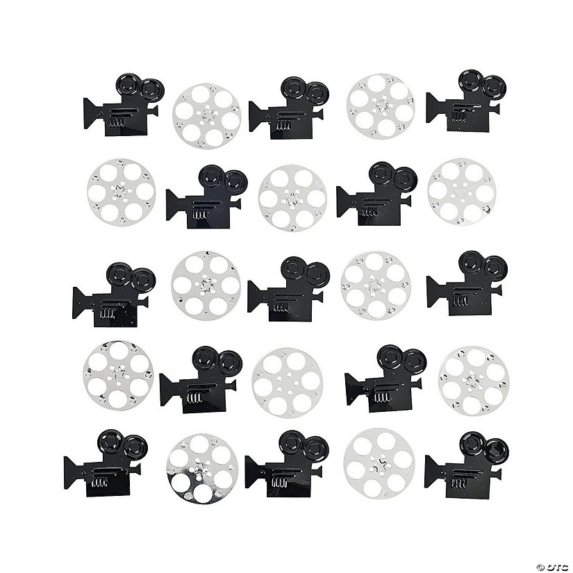 Camera &amp; Film Confetti Image