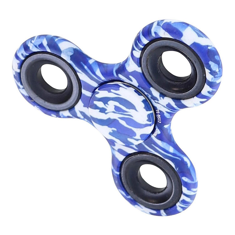 Camo Fidget Spinner  Blue Image
