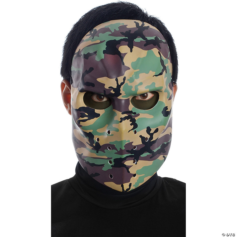 Camo Hockey Mask Image