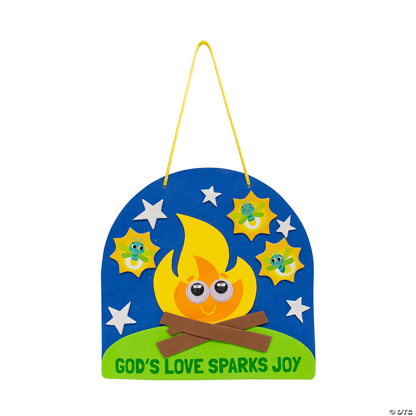 Camp VBS Firefly Sign Craft Kit Makes 12