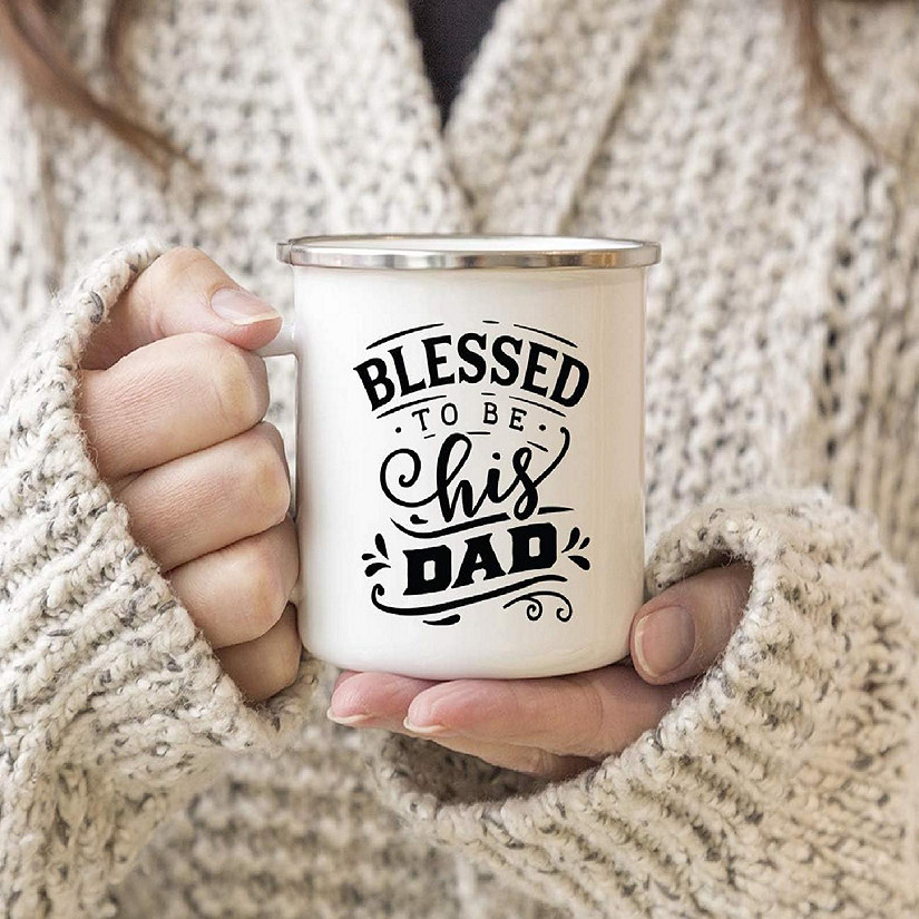 Campfire Mug Blessed To Be His Dad Image