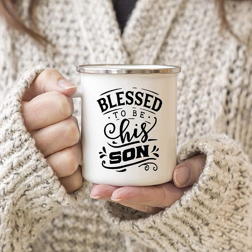 Campfire Mug Blessed To Be His Son Image