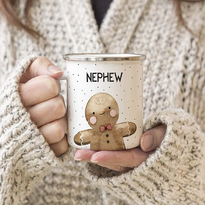 Campfire Mug Gingerbread Boy, Nephew Image