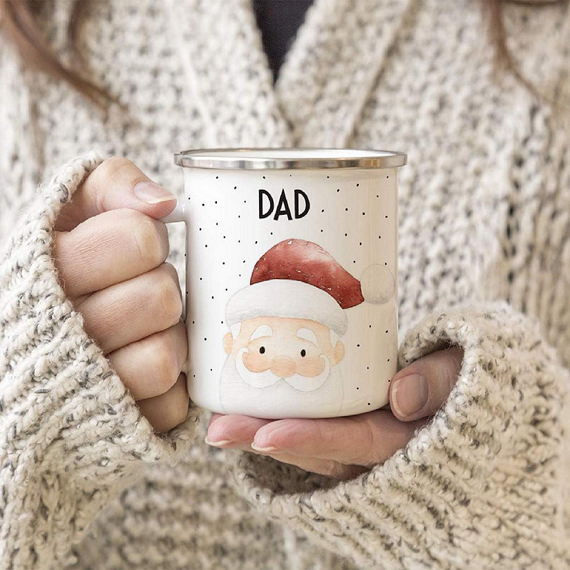 Campfire Mug Santa Claus, Dad Image