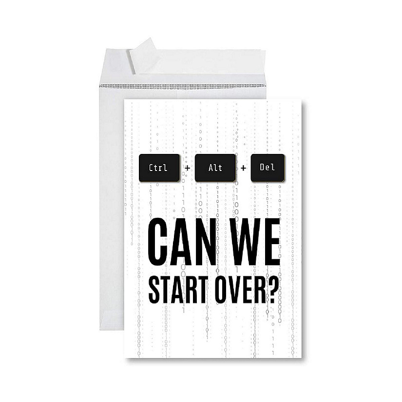 Can We Start Over Card 8.5x11IN Image