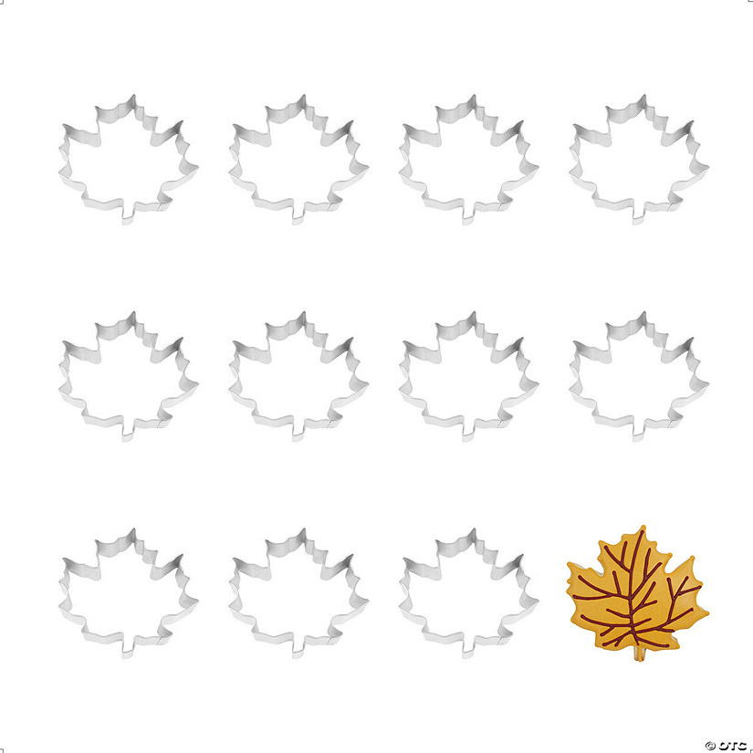 Canada Maple Leaf 5" Cookie Cutters Image