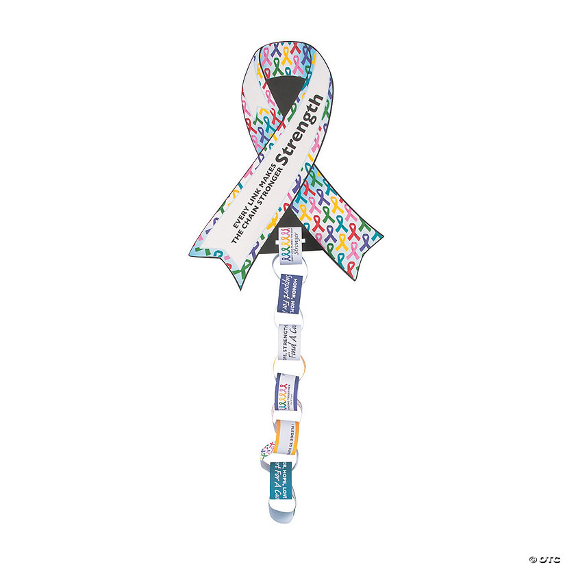 Cancer Awareness Fundraising Paper Chain Image