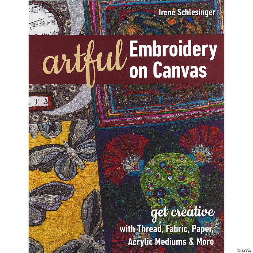 C&T Publishing Artful Embroidery On Canvas Book&#160; &#160;&#160; &#160; Image