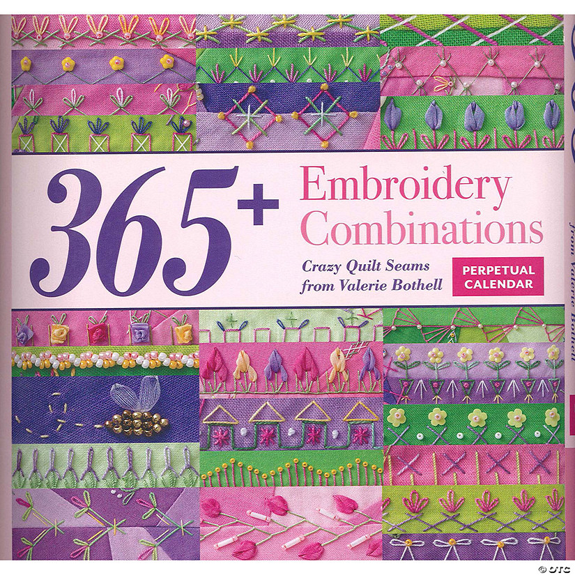 C&T Publishing Embroidery Combinations Perpetual Calendar&#160; &#160;&#160; &#160; Image