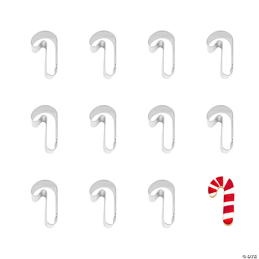Candy Cane 3.5" Cookie Cutters Image