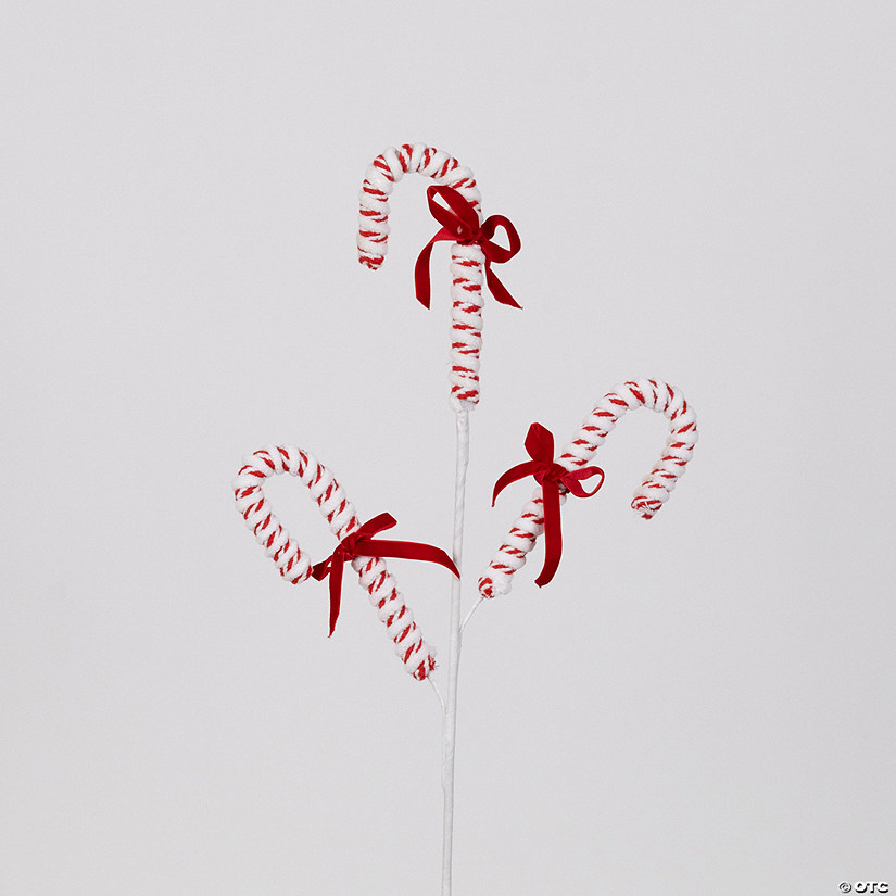Candy Cane Spray (Set of 6) Oriental Trading
