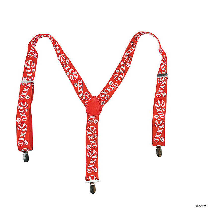 Candy Cane Suspenders Oriental Trading