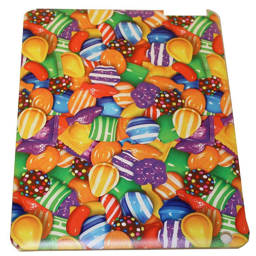 Candy Crush iPad Hard Case Multi Color With Fish Image