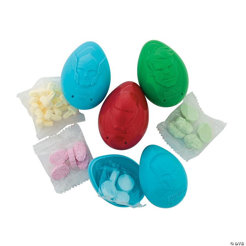 CandyFilled Avengers™ Plastic Easter Eggs 16 Pc. Oriental Trading