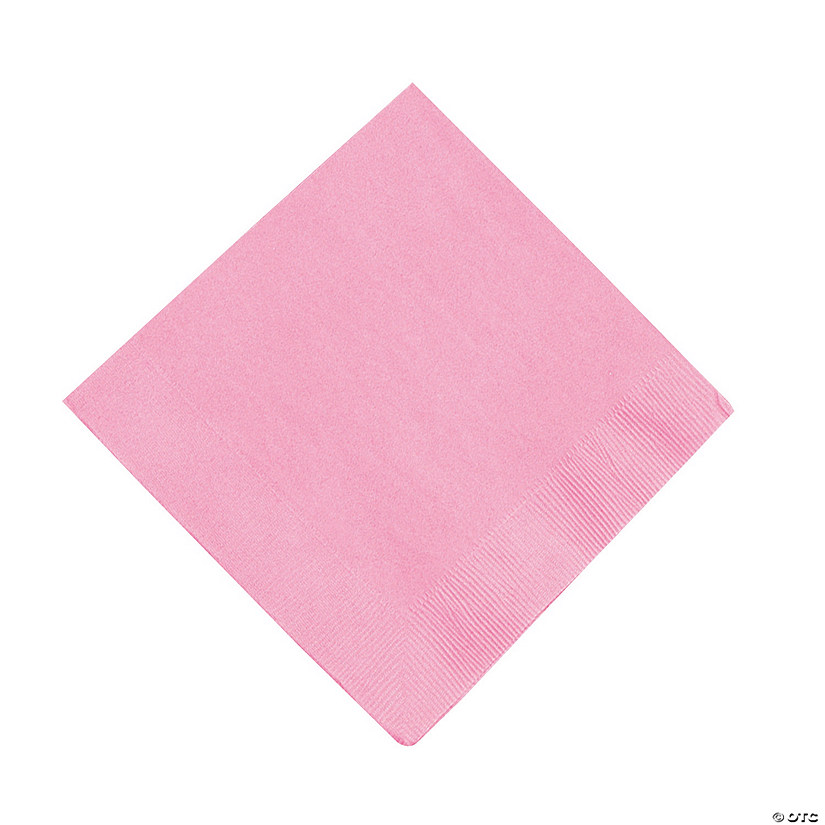 Candy Pink Luncheon Napkins Oriental Trading