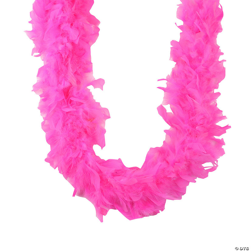Candy Pink Ostrich Feather Boa Image