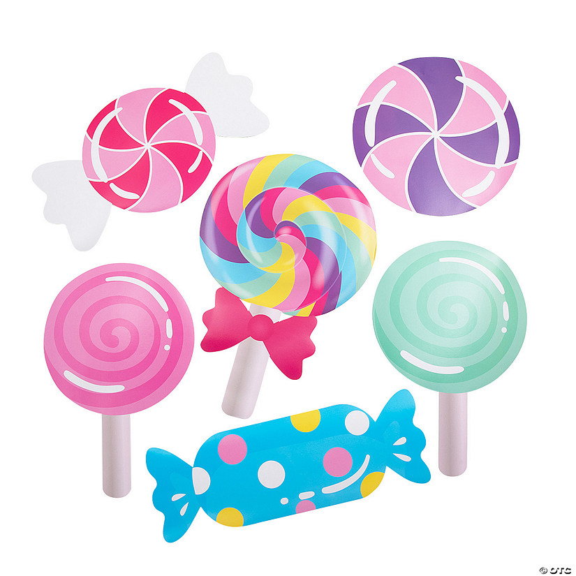 Candy World Cutouts - 6 Pc. Image