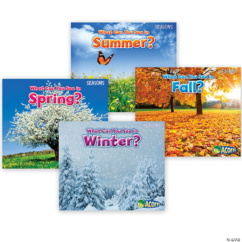 Capstone Publishing Seasons Book Set, Set of 4 titles Image
