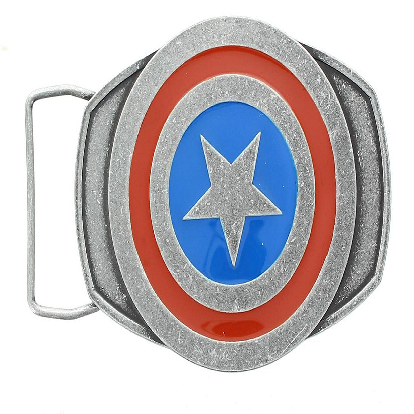 Captain America Belt Buckle Image
