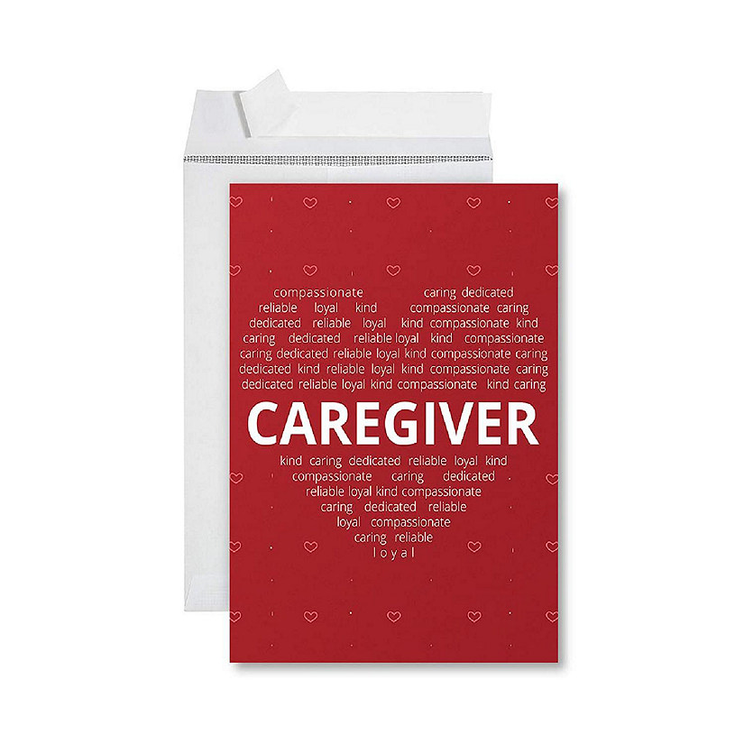 Caregiver Appreciation Card 8.5x11IN Image