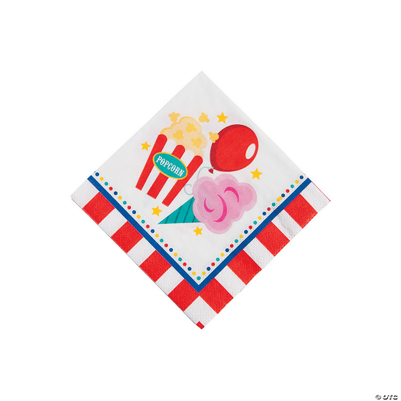 Carnival Beverage Napkins Oriental Trading